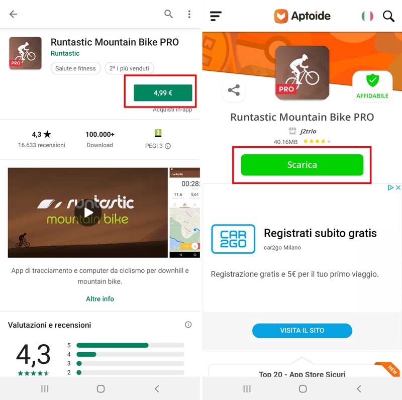 app gratis con aptoide