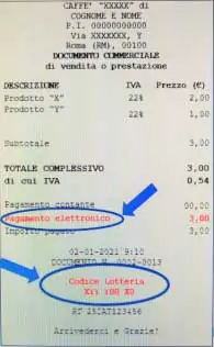 lotteria degli scontrini 2