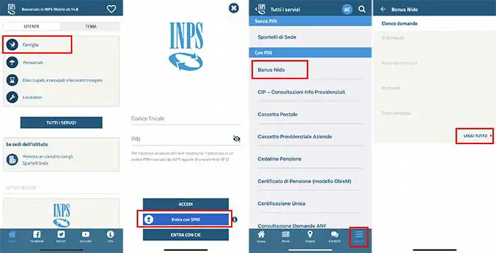 come richiedere bonus nido 11