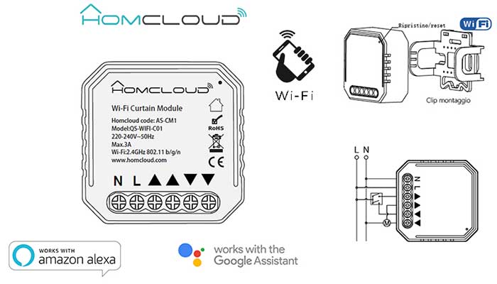 modulo tapparelle homecloud