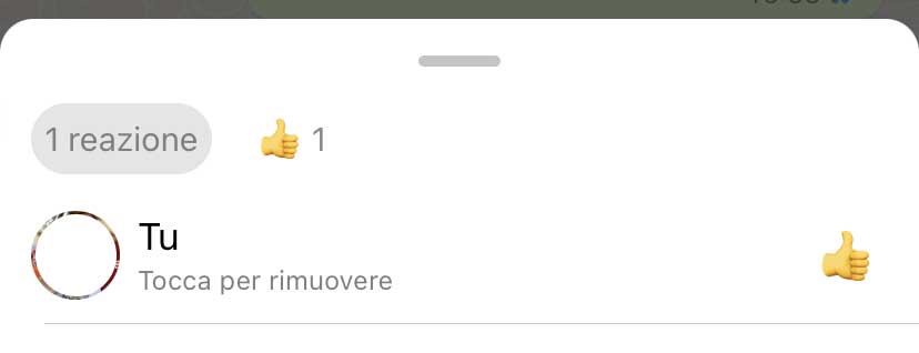 come mettere reazioni whatsapp 3