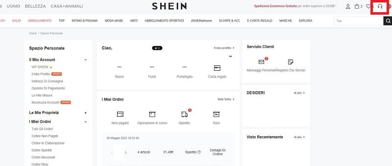 Come contattare Servizio Clienti e fare Reso su SHEIN - Tutorial & more!