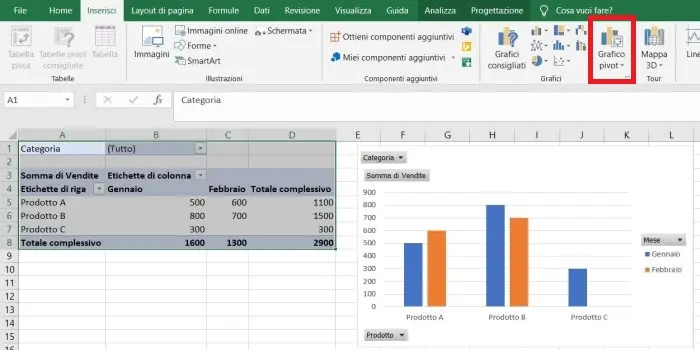 pivottable e pivotchart excel 3