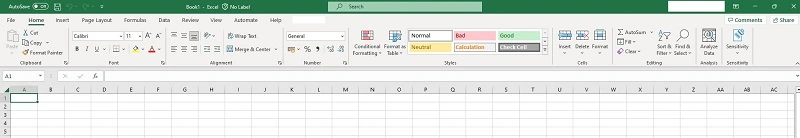 Come Creare Nuovo Progetto Excel 2
