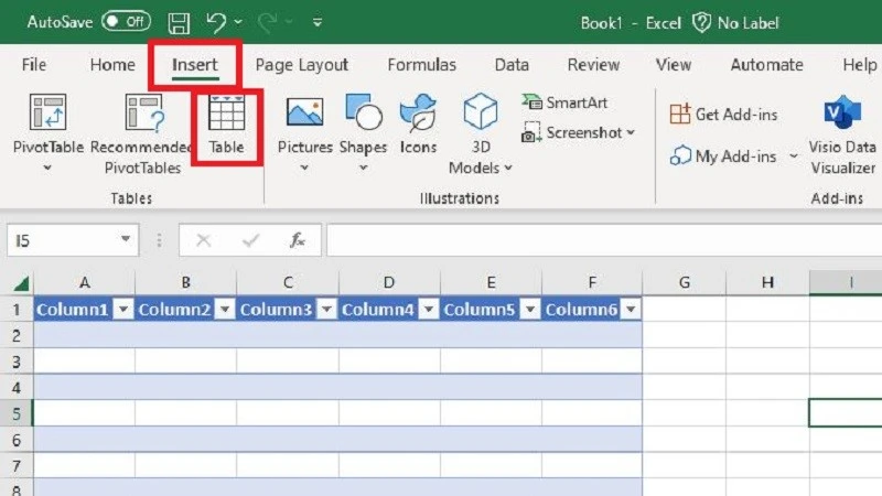 Come Creare Nuovo Progetto Excel 3