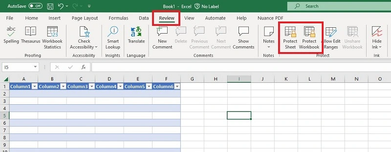 Come Creare Nuovo Progetto Excel 4