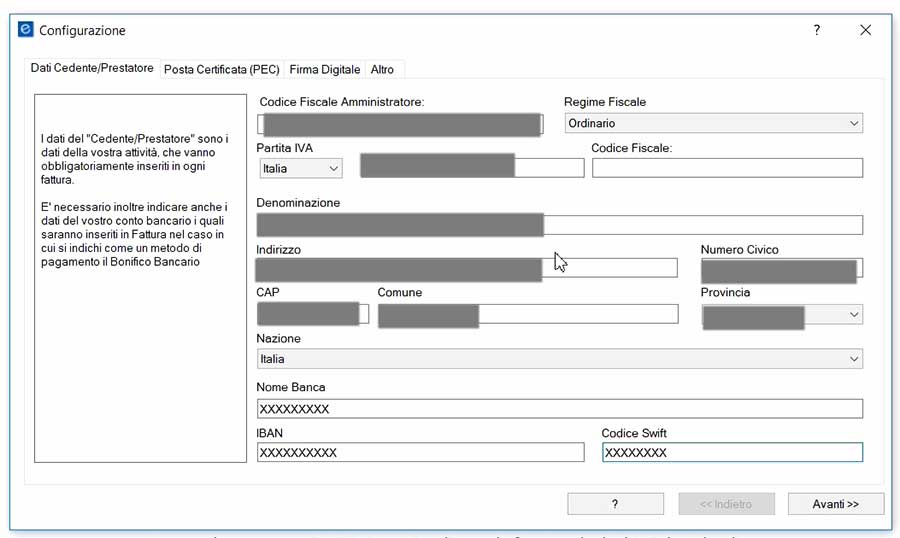 software fattura elettronica sdipec