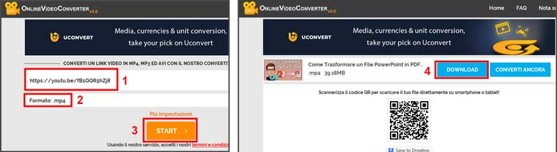 scaricare video youtube onlinevideoconverter